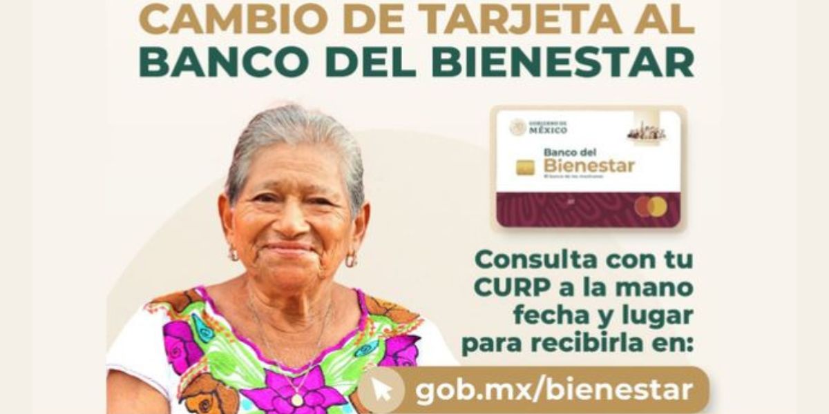 cambio de tarjetas del bienestar en el estado de mexico