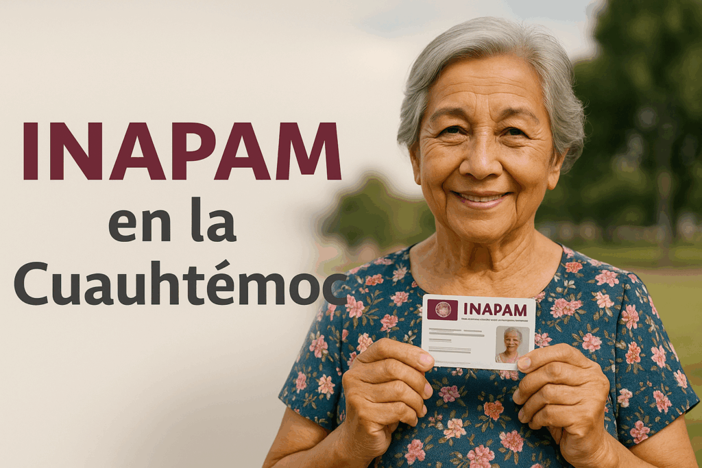 credencial del inapam en la cuauhtemoc