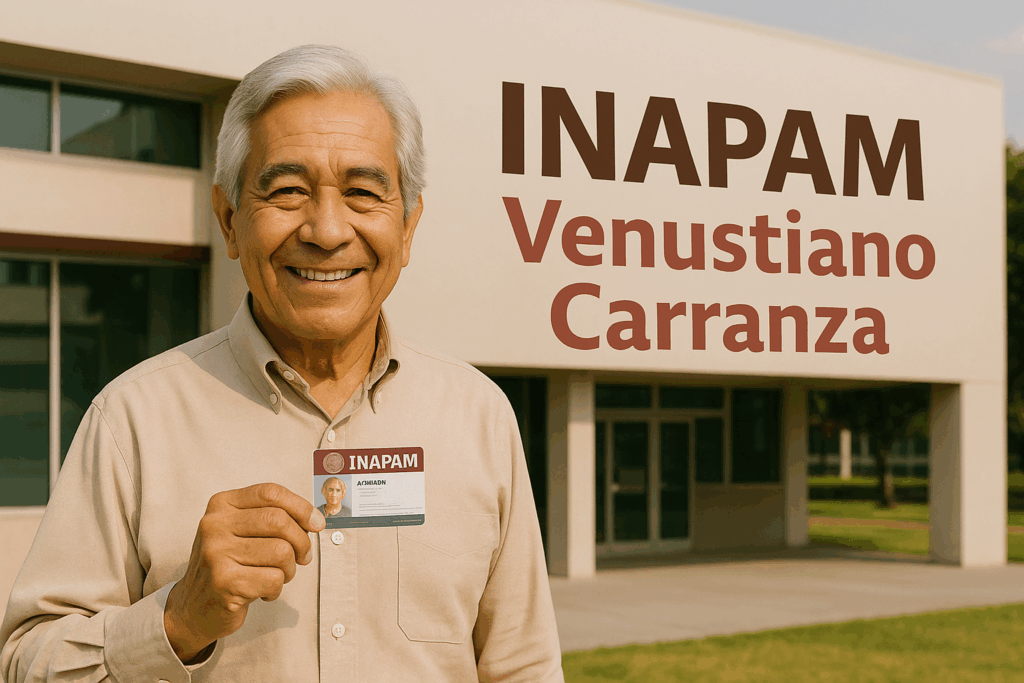 credencial del inapam en la venustiano carranza
