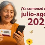 calendario de pago programas del bienestar julio agosto 2025