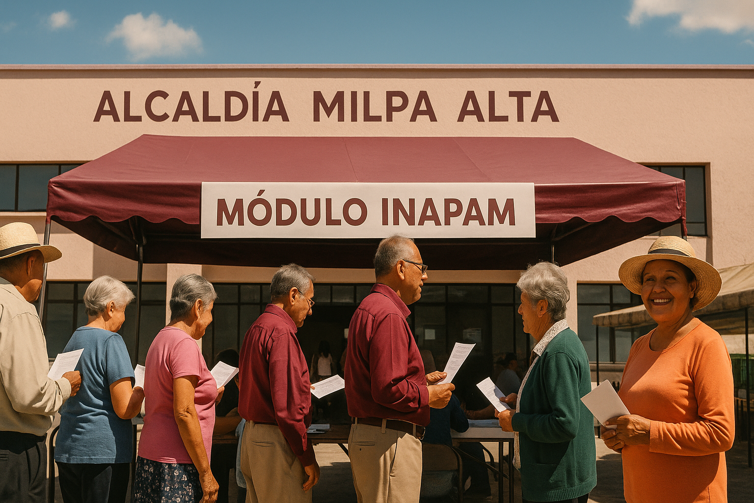 credencial del inapam en milpa alta